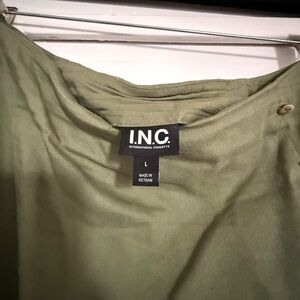 I.N.C. Olive Green Top